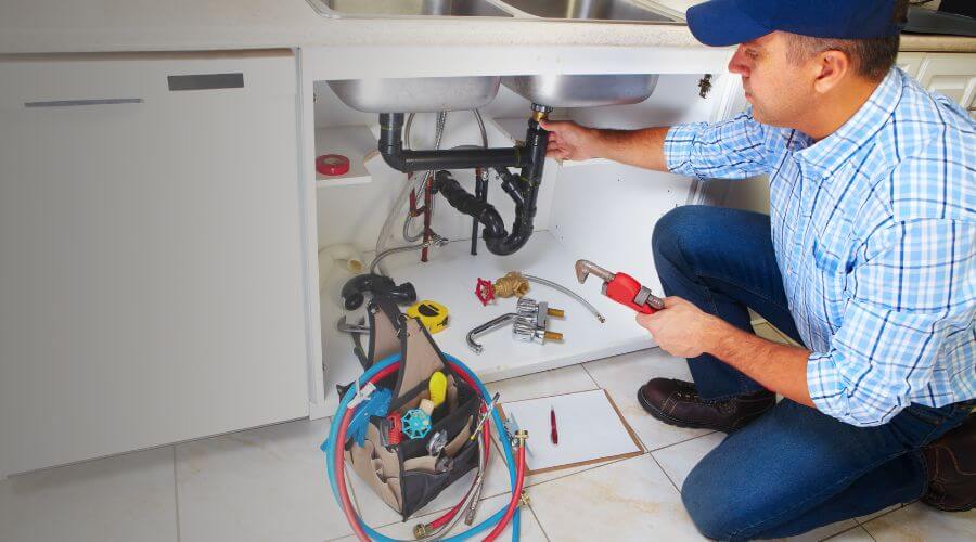 Local tankless water heater installation in Lucas, KS